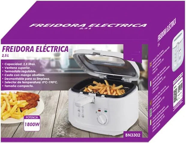 Electric Fryer - 2.5L Digital Oil-Free Cooker 🍟⚡🌿