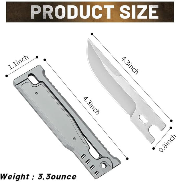 Compact Defender - 7.6" Folding Safety Tool 🛡️⚙️✨