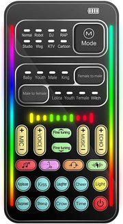 Portable 8-Effect Voice Changer | Fun Sound Card Device for Pranks, Parties & Cosplay