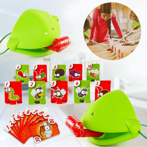 Flick-a-Fly Frog Frenzy!