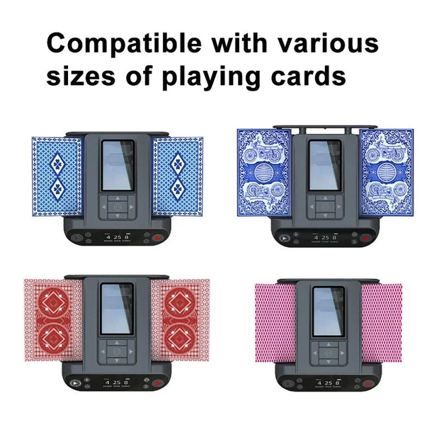 Smart Card Shuffler & Dealer 🃏🤖✨