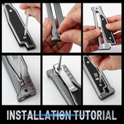 Compact Defender - 7.6" Folding Safety Tool 🛡️⚙️✨