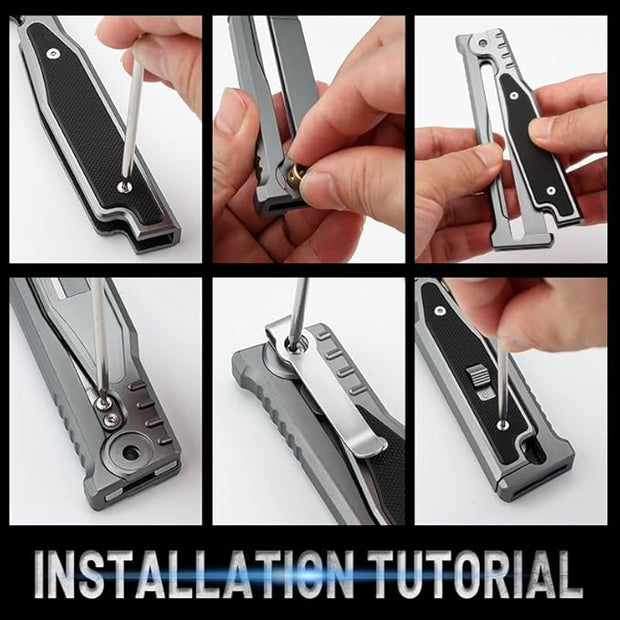 Compact Defender - 7.6" Folding Safety Tool 🛡️⚙️✨