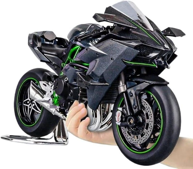 1:9 Alloy Die-Cast Simulation Motorcycle Model (Kawasaki H2R / Ninja / BMW S1000RR) – High-Precision Collectible