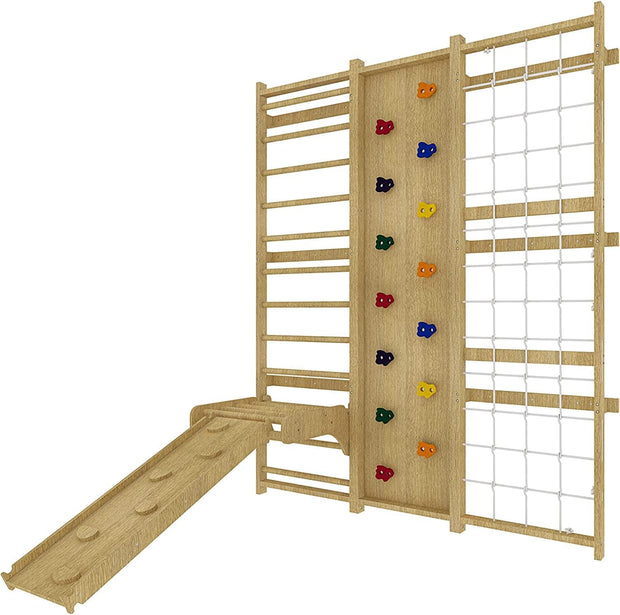 9-in-1 Wall Gym Set - Indoor Climbing & Fitness Center 🧗✨