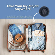 Icy-Mojo™ Portable Full-Face Ice Therapy Bowl (Collapsible Design · Built-In Ice Tray · Acne Relief & Skin Tightening)