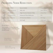 Acoustic Wall Panels - 6-Pack Soundproofing Set 🎵🔇