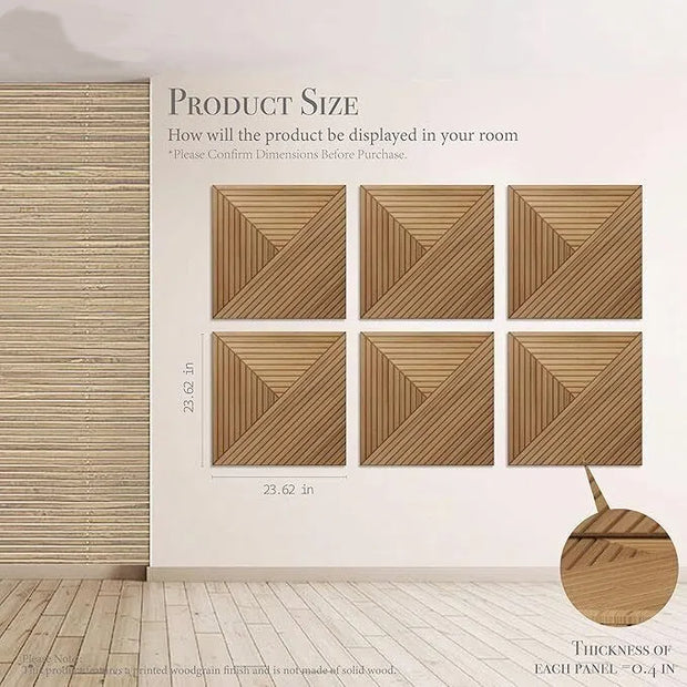 Acoustic Wall Panels - 6-Pack Soundproofing Set 🎵🔇