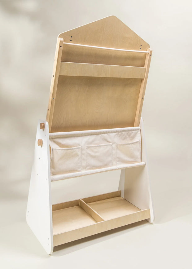 Kids' Wooden Art Easel - Creative Double-Sided Studio 🎨👧🧒
