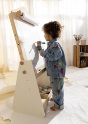 Kids' Wooden Art Easel - Creative Double-Sided Studio 🎨👧🧒
