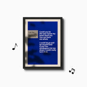 Stereoscopic Lyric Frame Speaker - Audio-Visual Harmony&nbsp;🎵🖼️✨