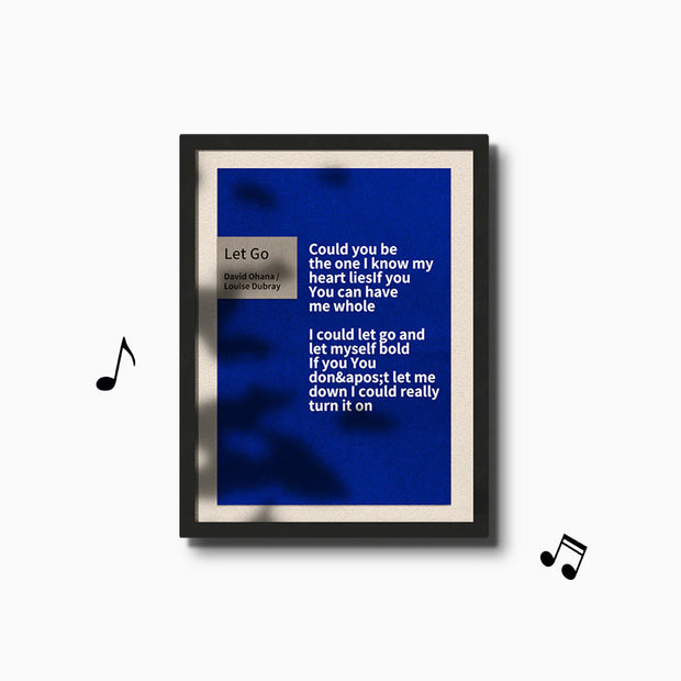 Stereoscopic Lyric Frame Speaker - Audio-Visual Harmony&nbsp;🎵🖼️✨