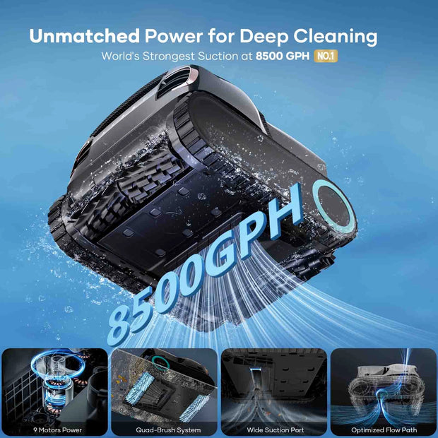 Smart Pool Cleaning Robot 🏊🤖✨