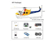 Military Rescue RC Helicopter - RTF Edition 🚁⚡🔧