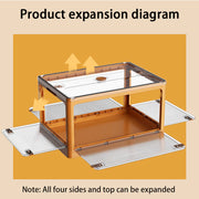 Fold & Stack Storage System - Modular Collapsible Boxes 📦