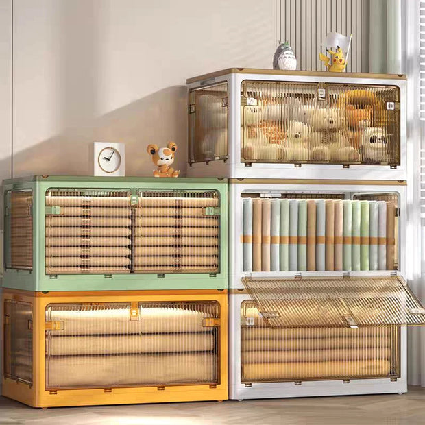 Fold & Stack Storage System - Modular Collapsible Boxes 📦