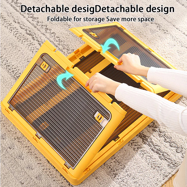 Fold & Stack Storage System - Modular Collapsible Boxes 📦